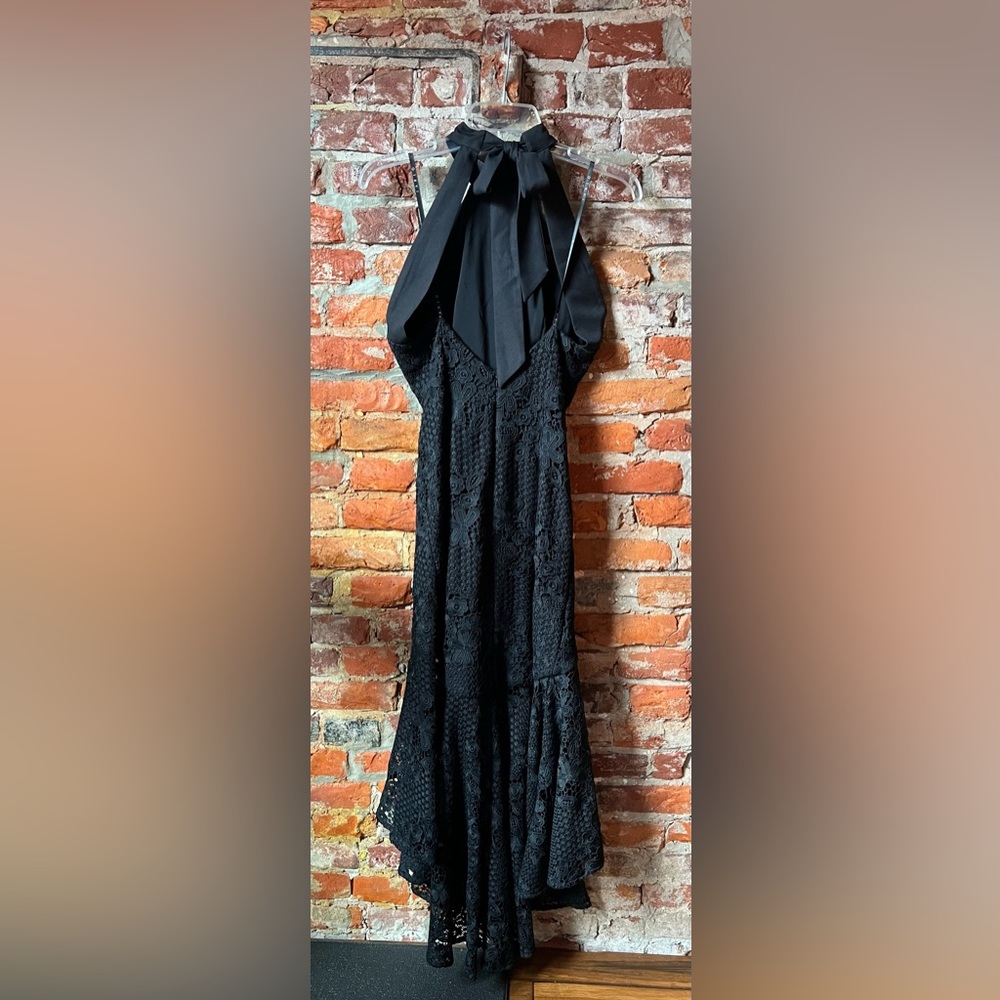 Jarlo Black Lace Dress EU size 8 US size 4 - Picture 7 of 7